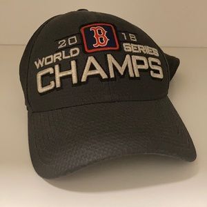 2018 Boston Red Sox Gray World Series champions hat